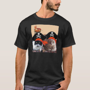 海賊の猫、海賊の日みたいな話 Tシャツ