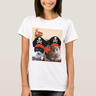 海賊の猫、海賊の日みたいな話 Tシャツ