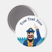 海賊の発表 マグネット (正面/裏面)