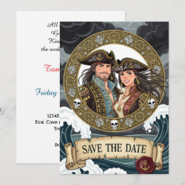 海賊の結婚式を忘れないで ステキなSave The Date セーブザデート