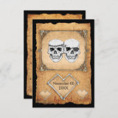 海賊の結婚式 招待状 (正面/裏面)