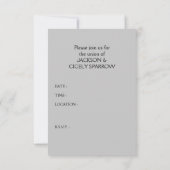 海賊の結婚証明書 招待状 (裏面)