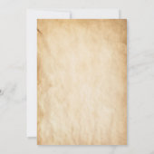 海賊の船のお誕生日パーティー2歳 招待状 (裏面)