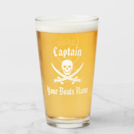海賊の船長とボート名 タンブラーグラス