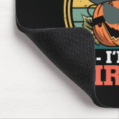 海賊の衣装を着たふりをするパーティーで面白いハロウィーン マウスパッド (コーナー)