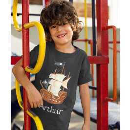 海賊の誕生日をテーマにしたパーティーの宝のオウム Tシャツ