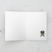 海賊の誕生日パーティーのお知らせ！ カード (内部)