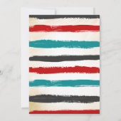 海賊の誕生日パーティー招待状  海賊パーティーバッシュ 招待状 (裏面)