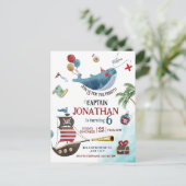 海賊の誕生日パーティー ポストカード (スタンド正面)