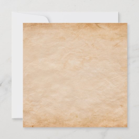 海賊の誕生日パーティー レトロな船 招待状 (裏面)