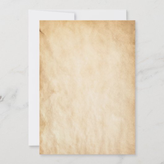 海賊の誕生日パーティー 招待状 (裏面)