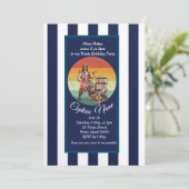 海賊の誕生日大冒険 招待状 (スタンド正面)