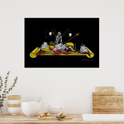 海賊の賞金 ポスター (キッチン)