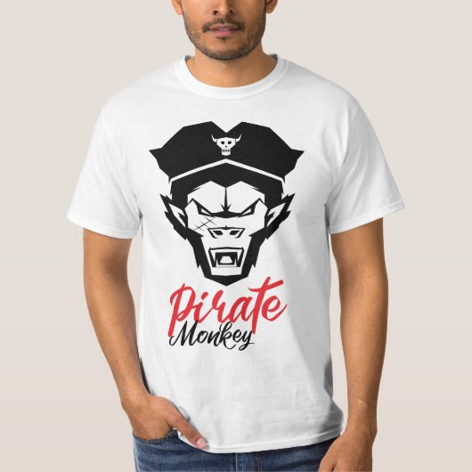 海賊の頭 Tシャツ (正面)