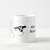 海賊の顔 コーヒーマグカップ (正面左)