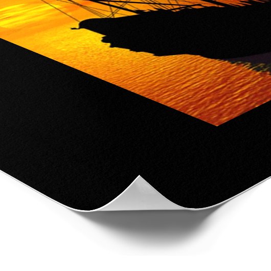 海賊の風景 ポスター (角)