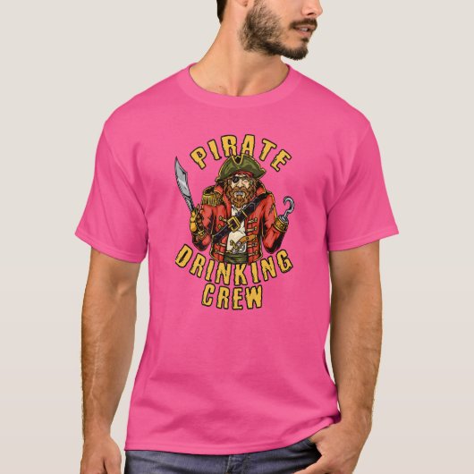 海賊の飲み込み班 Tシャツ (正面)