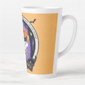 海賊の骨格猫 カフェラテマグ (右)