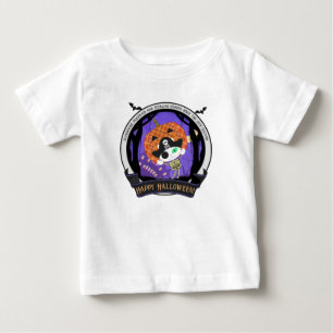 海賊の骨格猫 ベビーTシャツ