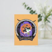 海賊の骨格猫 ポストカード (スタンド正面)