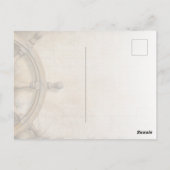 海賊の骨格猫 ポストカード (裏面)