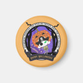 海賊の骨格猫 マグネット (正面)