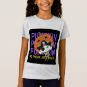 海賊の骨格猫 Tシャツ (正面)