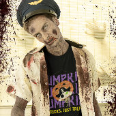 海賊の骨格猫 Tシャツ