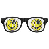 海賊の黄色 + あなたの背景とアイデア レトロサングラス (正面)