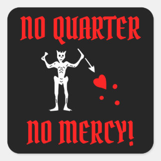 海賊の黒ひげ(エドワード教え) スクエアシール