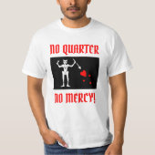 海賊の黒ひげ(エ教えドワード)Tシャツ Tシャツ (正面)