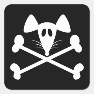 海賊の齧歯動物 スクエアシール