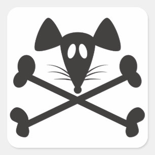海賊の齧歯動物 スクエアシール