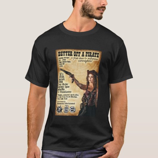 海賊のTシャツを脱いだ方がいい Tシャツ (正面)