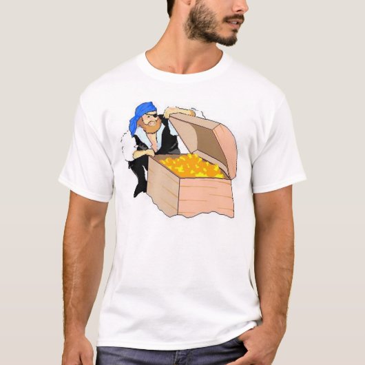 海賊はすべての利得を得ます Tシャツ (正面)