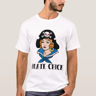 海賊ひよこの入れ墨 Tシャツ