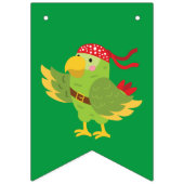 海賊をテーマにしたおもしろいバンティング/スカル&クロスボーン バンティングフラッグ (第3の旗)