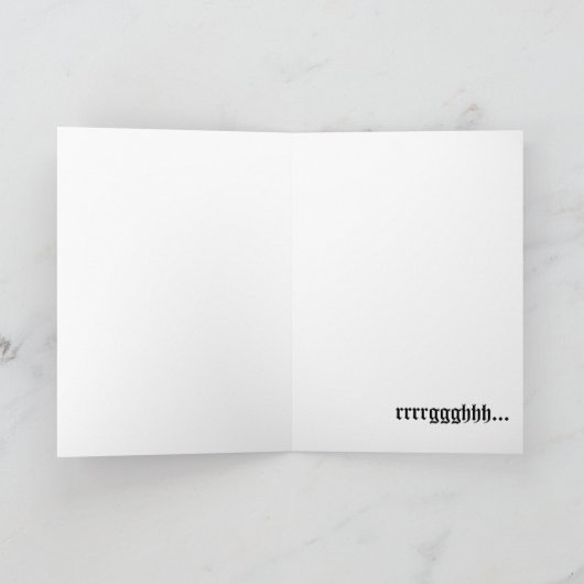 海賊をテーマにした児童ハッピーバースデーカード2 カード (内部)