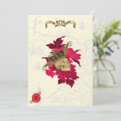 海賊をテーマにした結婚式の招待 招待状 (スタンド正面)