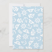 海賊をテーマにした誕生日パーティーの招待状 招待状 (裏面)