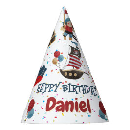 海賊をテーマにした誕生日帽子 パーティーハット