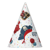 海賊をテーマにした誕生日帽子 パーティーハット (左)