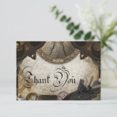 海賊をモチーフにした感謝カード サンキューカード (スタンド正面)