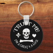 海賊を信頼する キーホルダー (正面)
