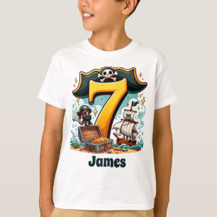 海賊アドベンチャー祝 – の7つのおもしろいの海 Tシャツ