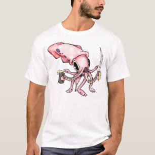 海賊イカ Tシャツ