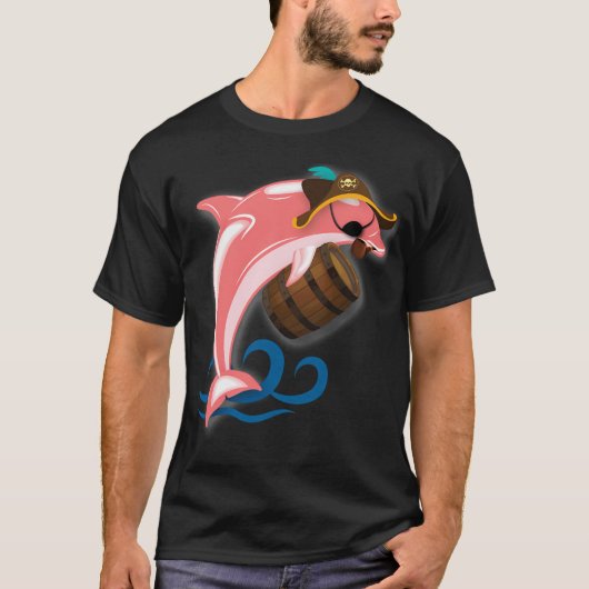 海賊イルカ Tシャツ (正面)