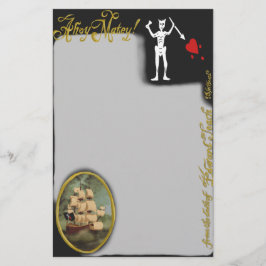 海賊エドワード文房具のデスクからへ 便箋