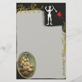 海賊エドワード文房具のデスクからへ 便箋