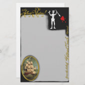 海賊エドワード文房具のデスクからへ 便箋 (正面/裏面)